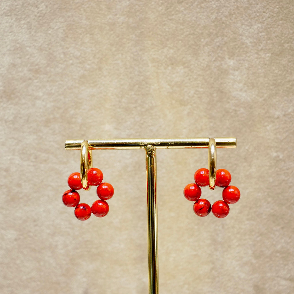 Boucles d'oreilles Mimosa