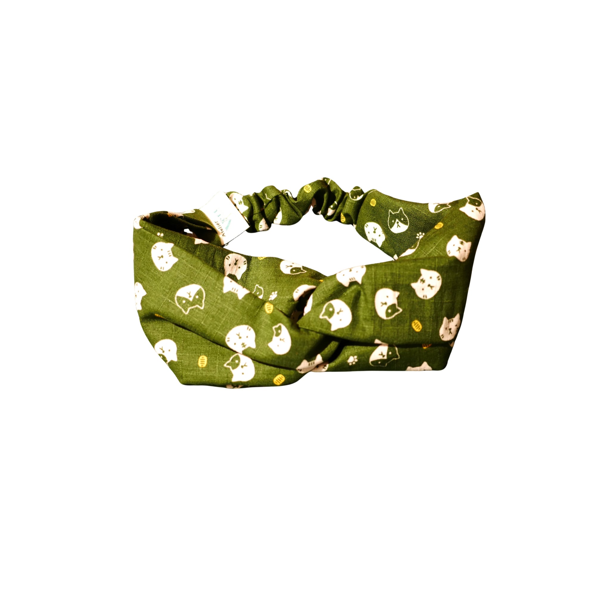 Hairband - Chaton Vert