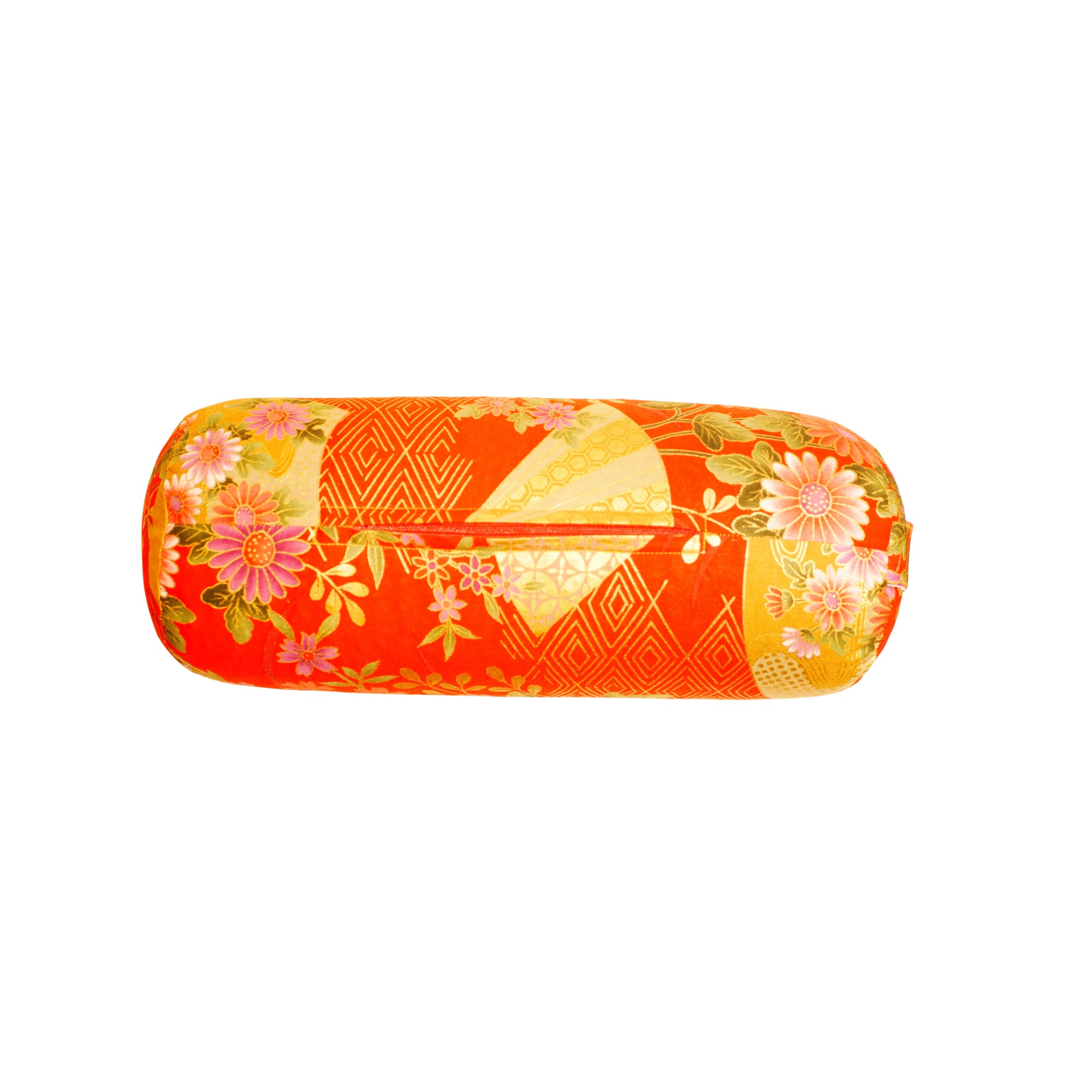 Repose- tête motif Kinsen rouge en tissu japonais