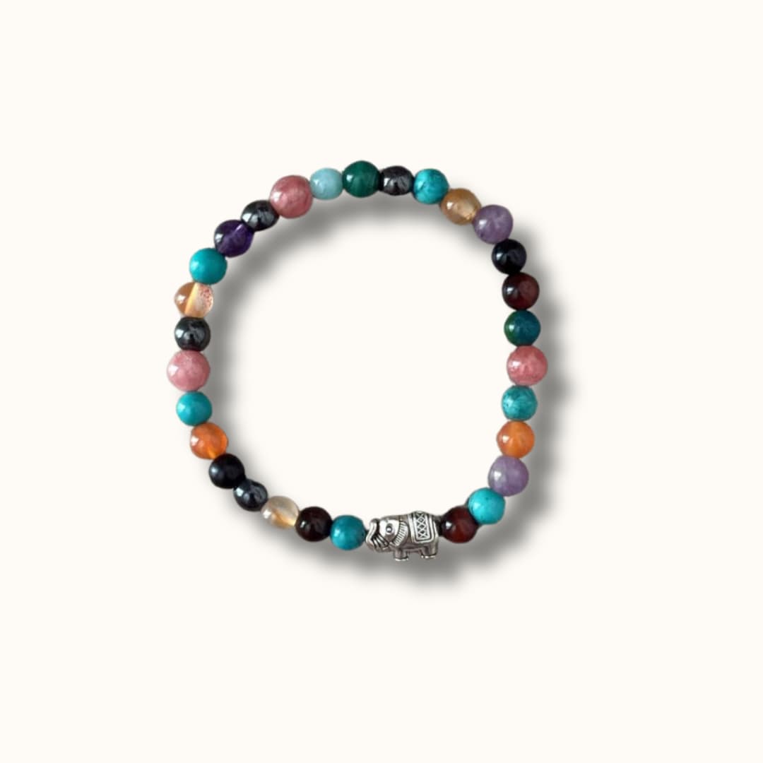 Bracelet "Énergie" - Pierres des 7 Chakras
