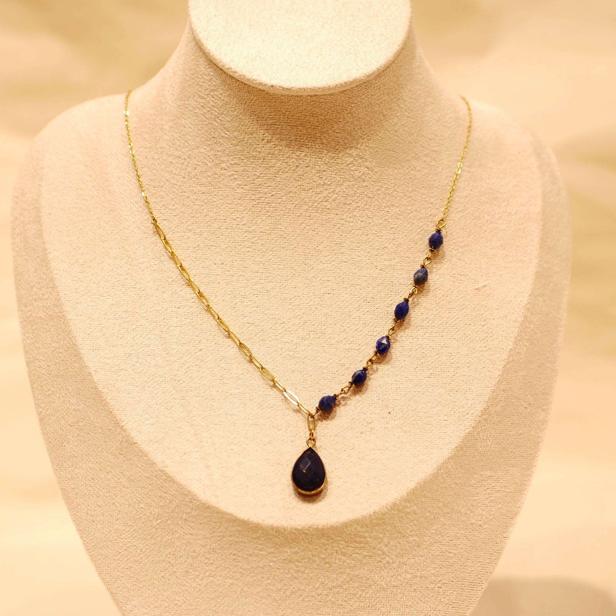 Collier Lucie - Lapis Lazuli
