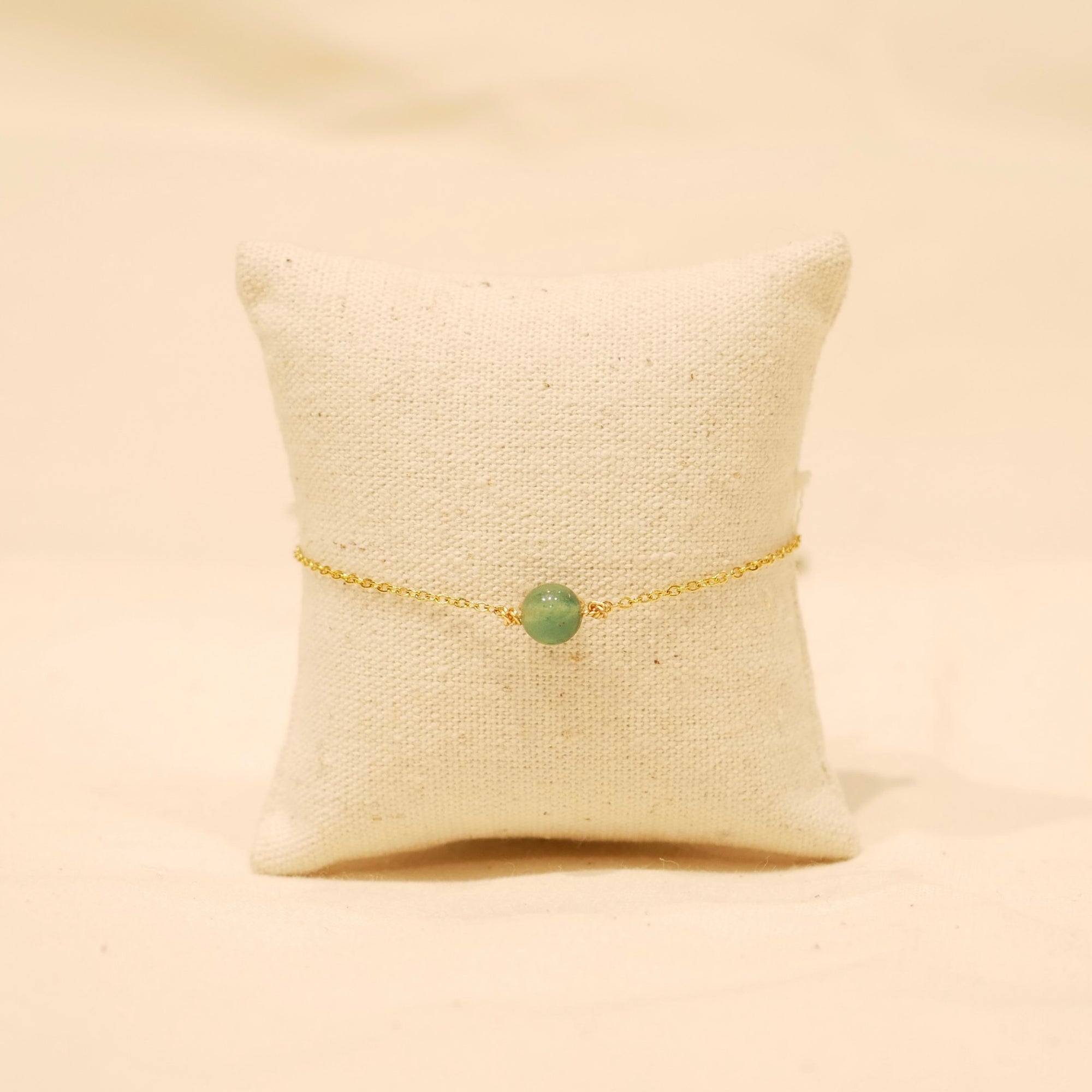 Bracelet Capucine - Aventurine verte