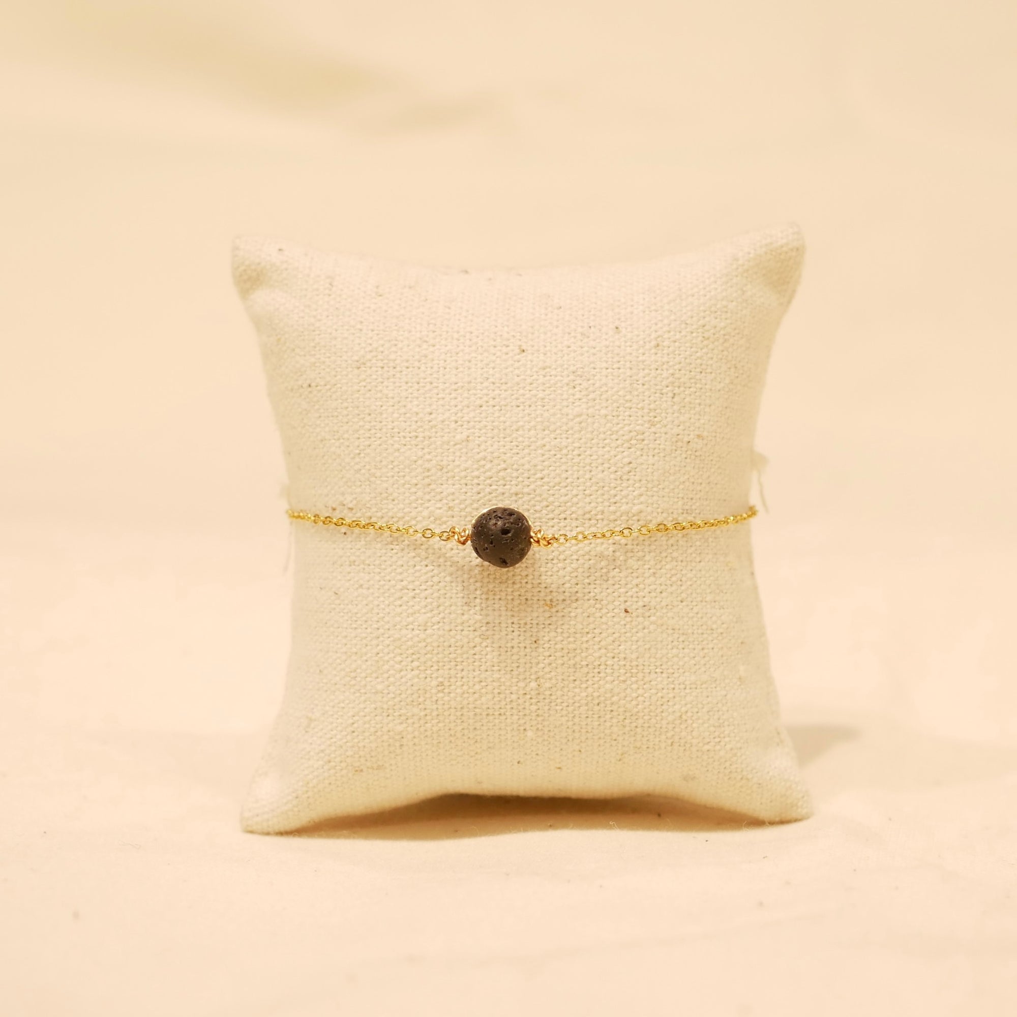 Bracelet Capucine - Pierre de lave