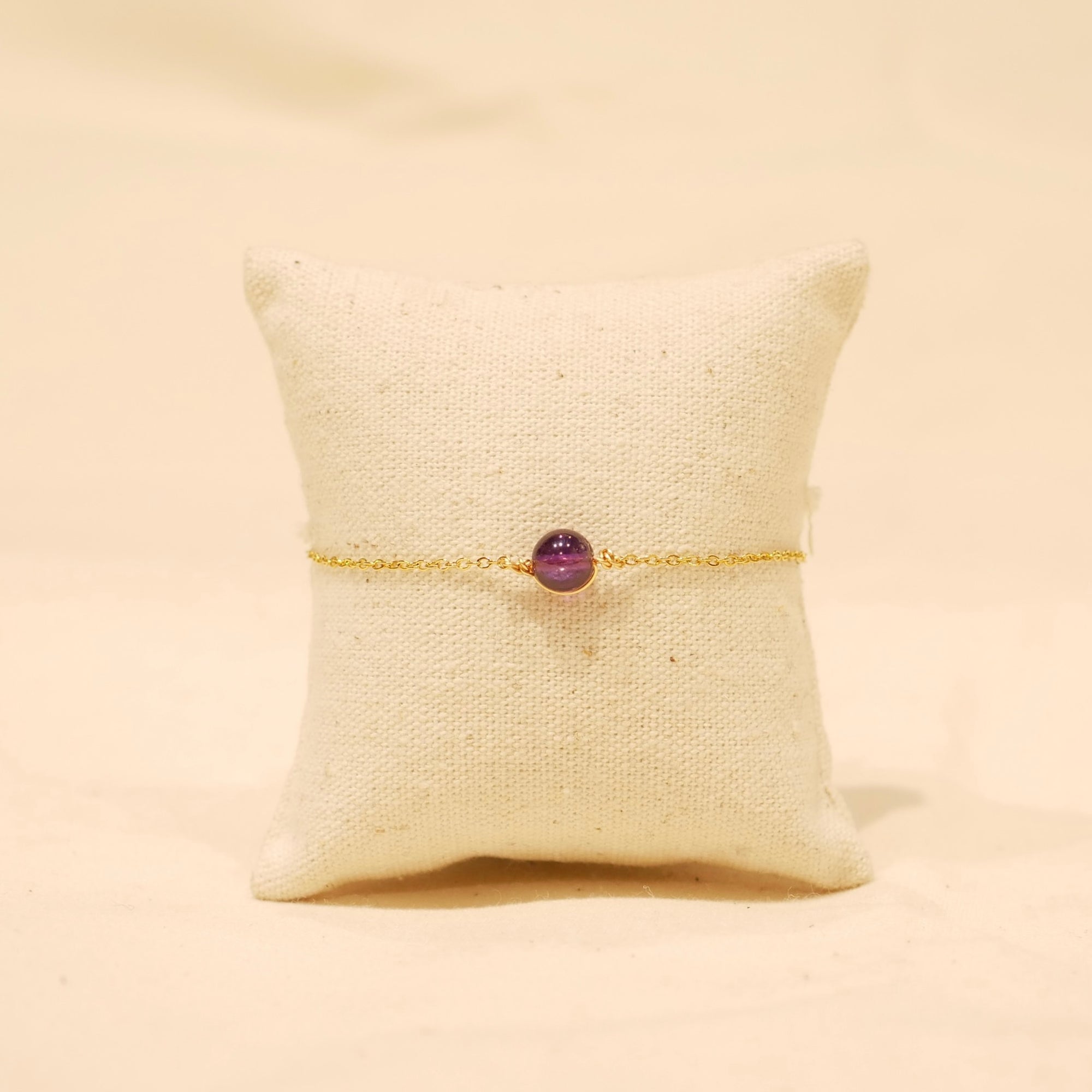 Bracelet Capucine - Améthyste