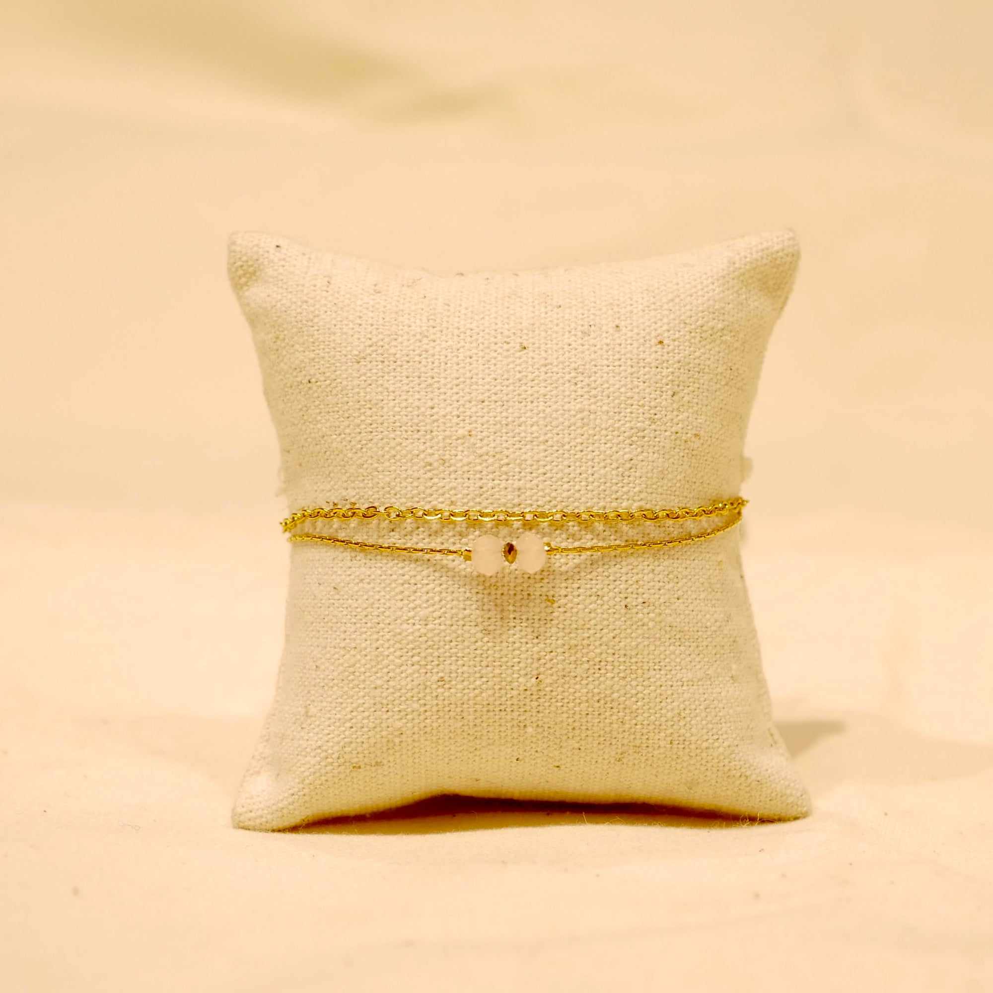 Bracelet Saya - Quartz rose