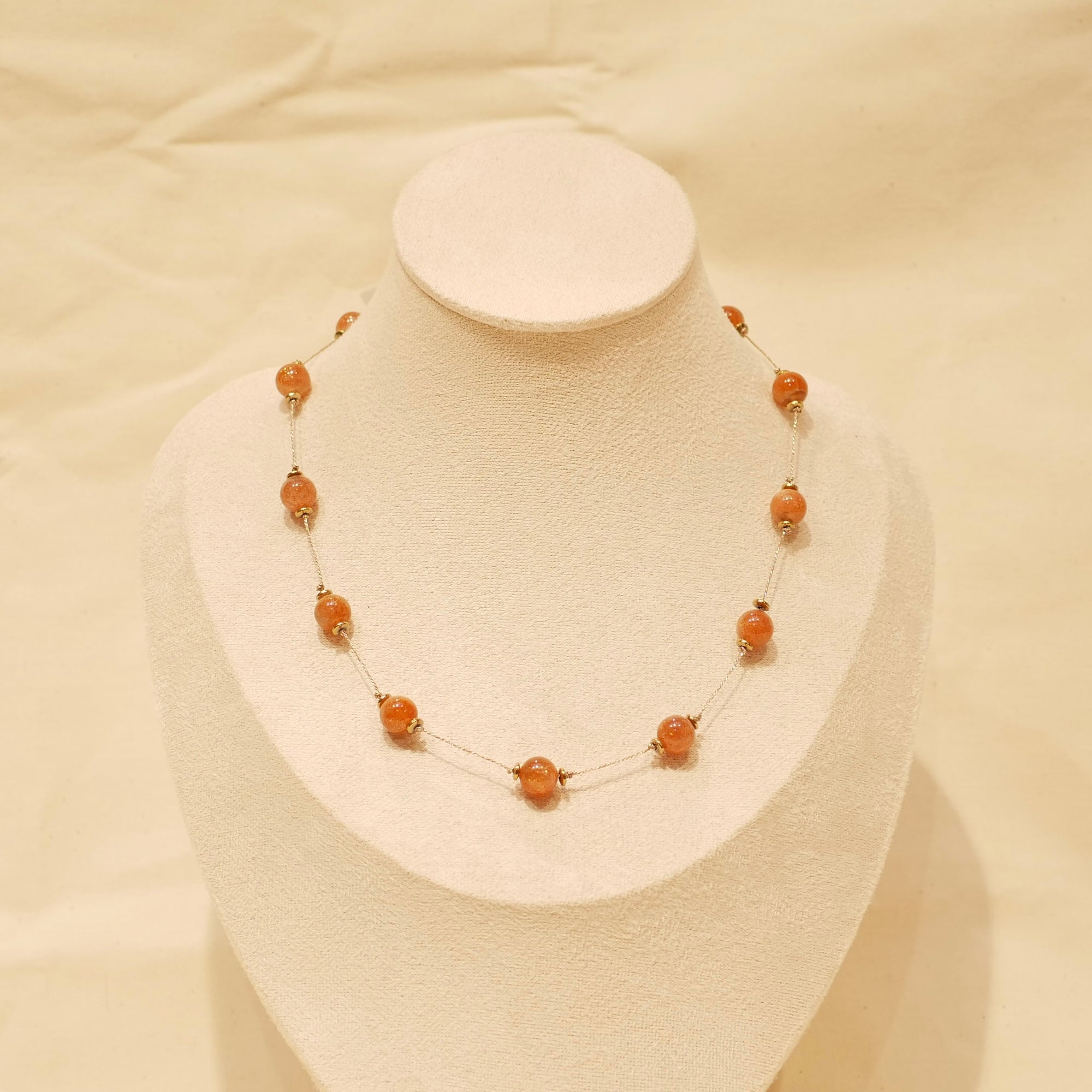 Collier Béa - Pierre de soleil