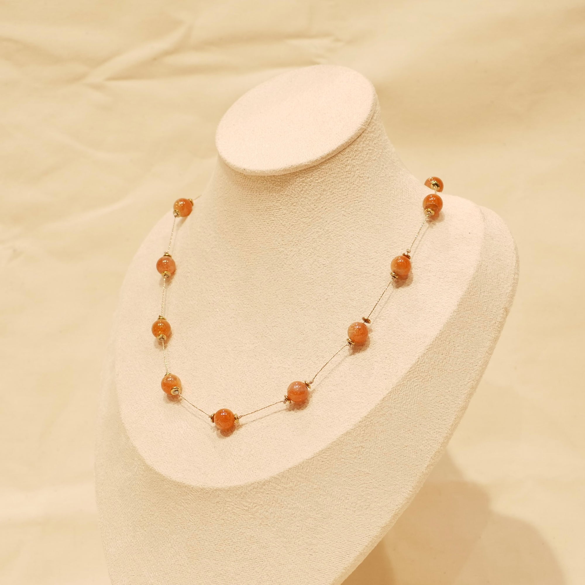 Collier Béa - Pierre de soleil