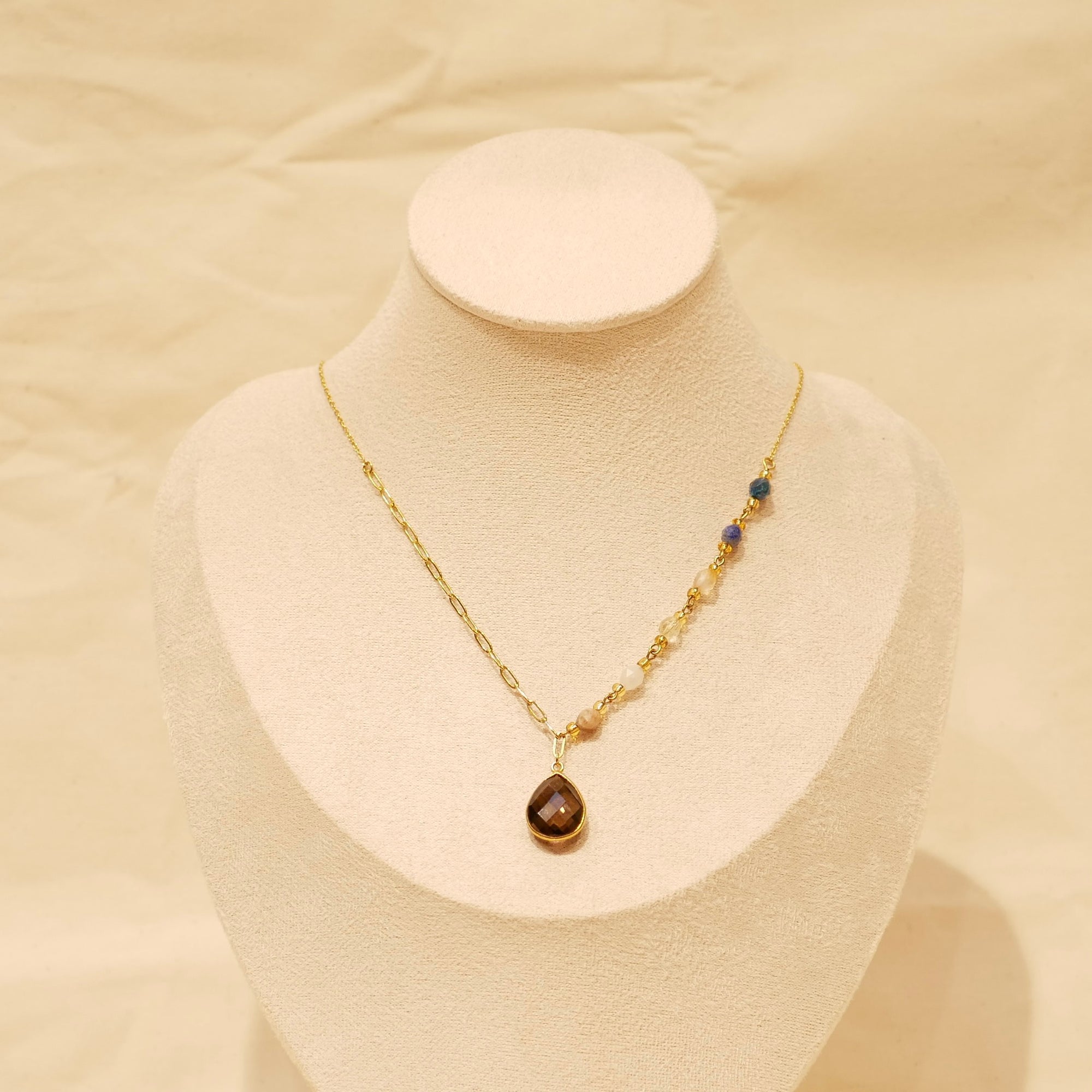 Collier Mel - Quartz fumé