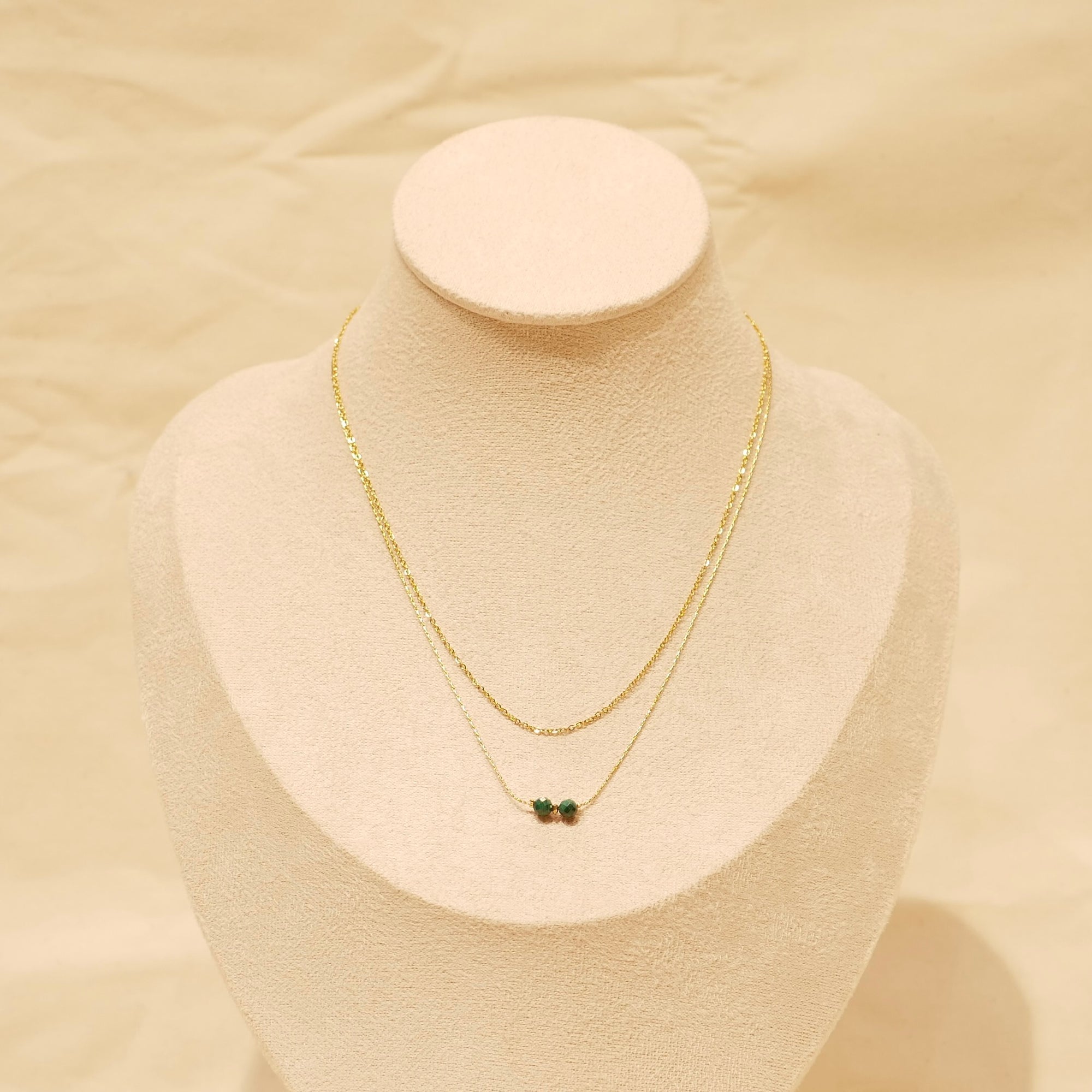 Colliers Saya - Malachite