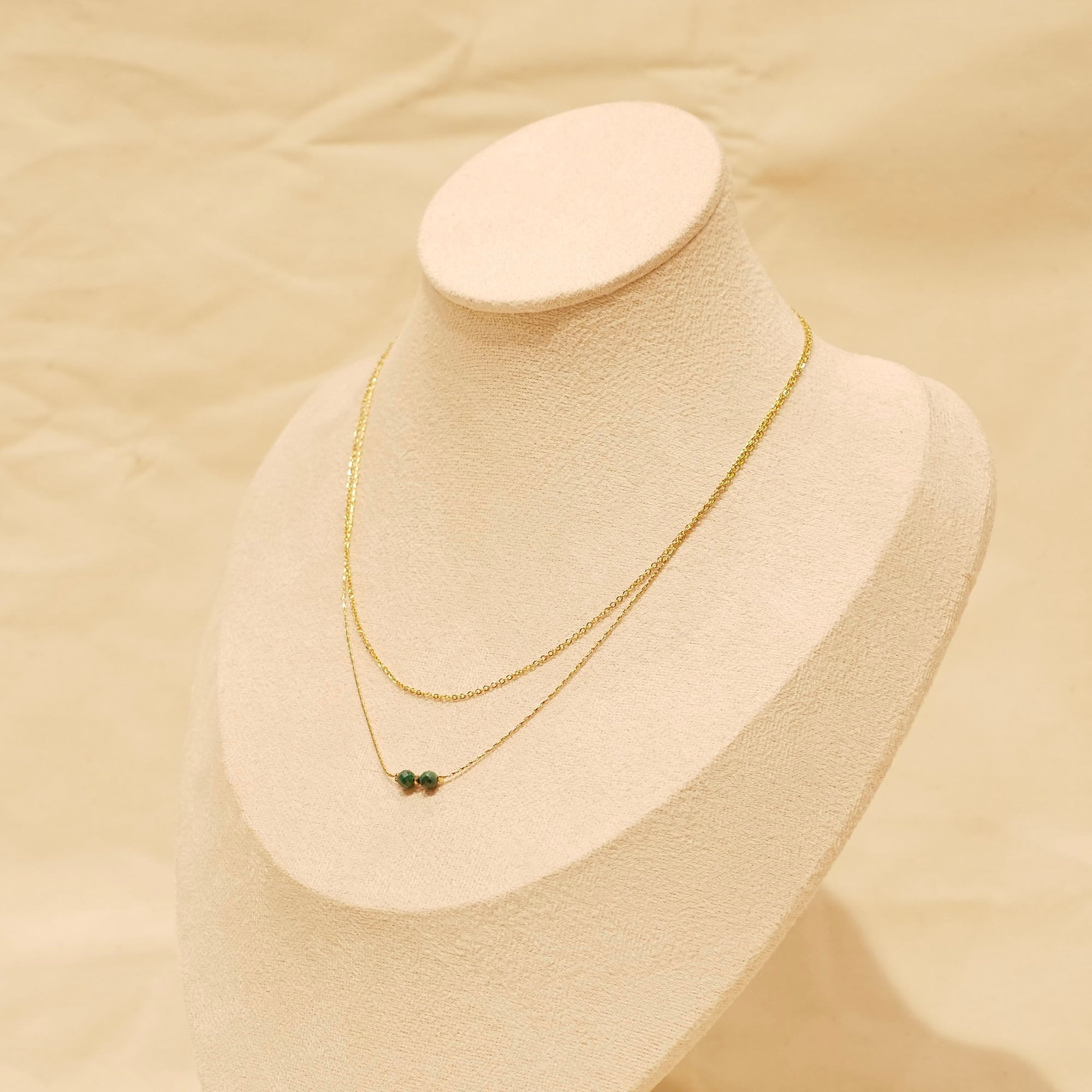 Colliers Saya - Malachite