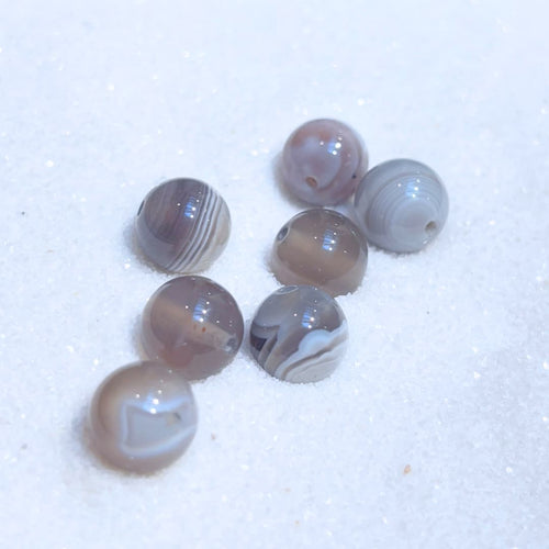 Agate Botswana grise