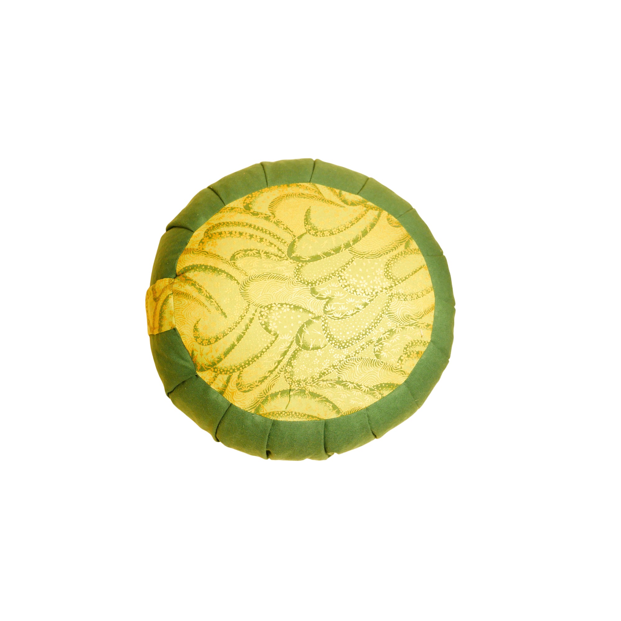 Zafu de méditation en tissu japonais - Midori