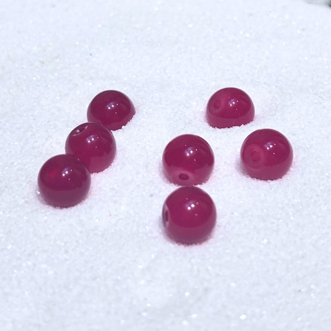 Agate rouge corail
