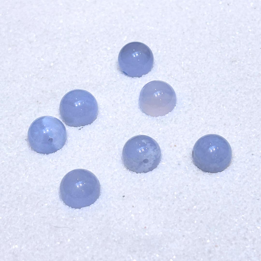 Calcédoine bleue