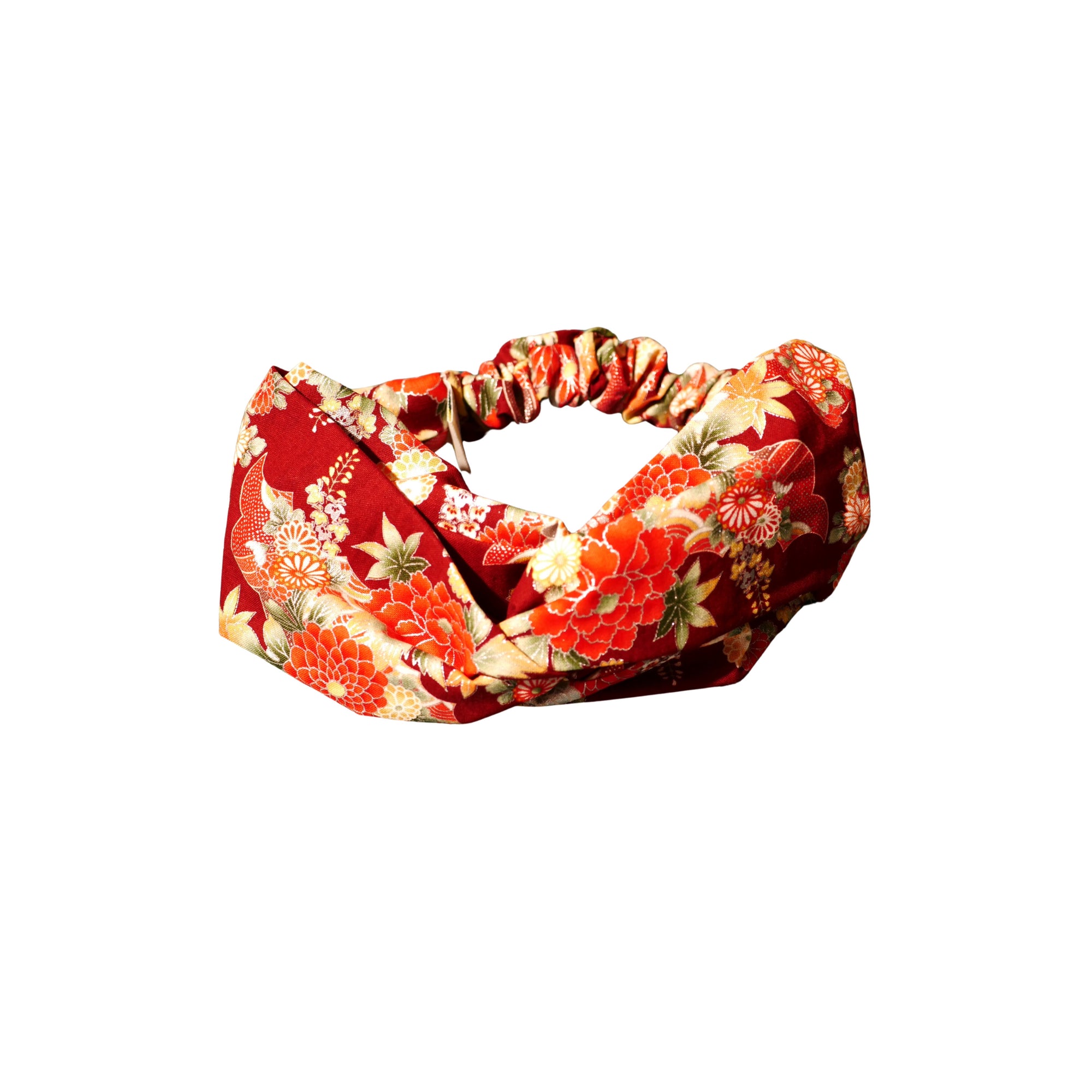 Hairband - Floraison Bordeaux