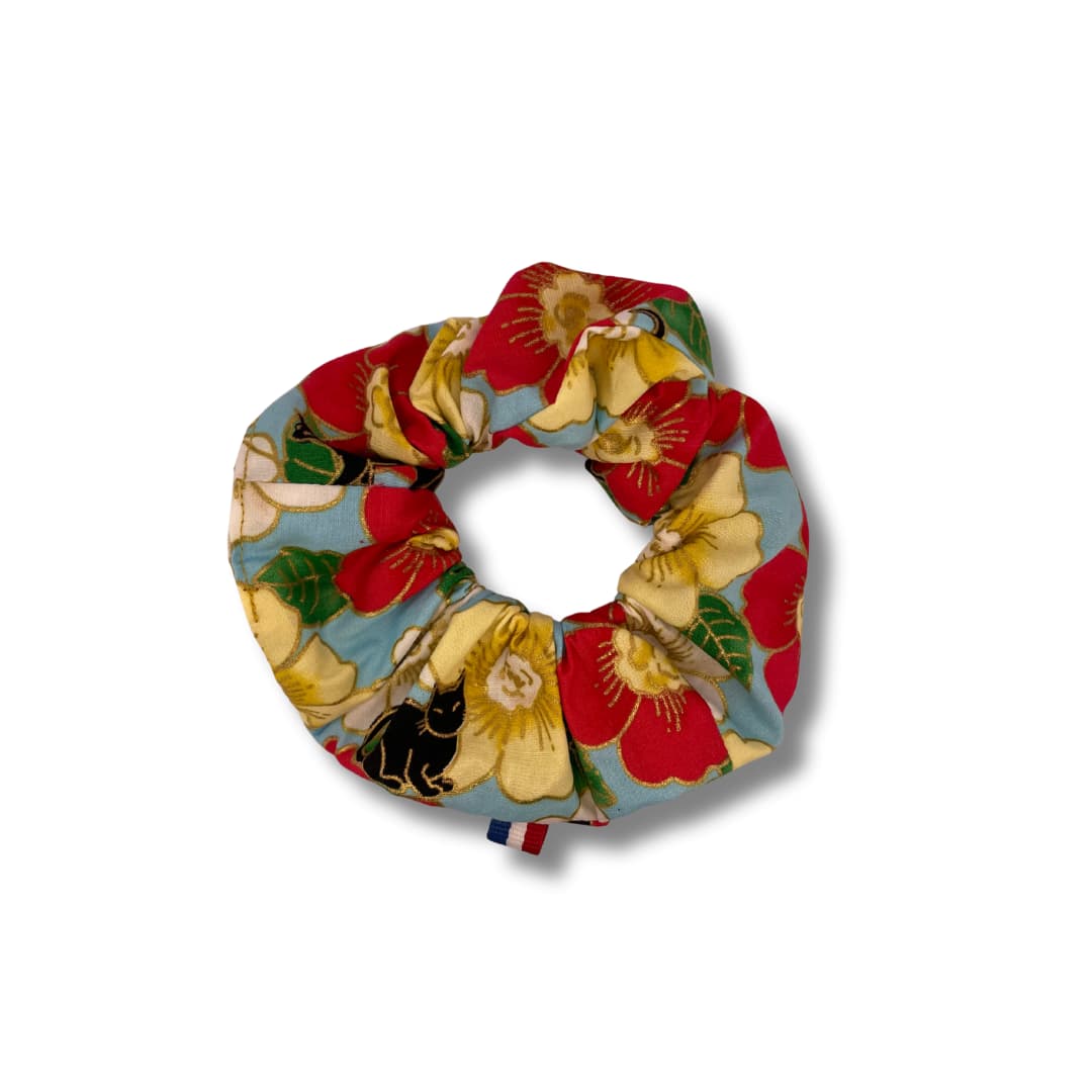 Chouchou tissu japonais – Multicolor