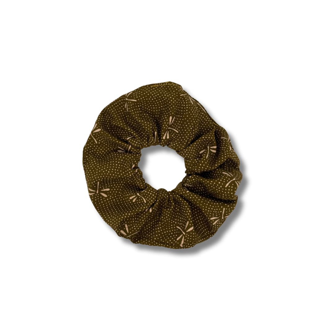 Chouchou tissu japonais - Libellule