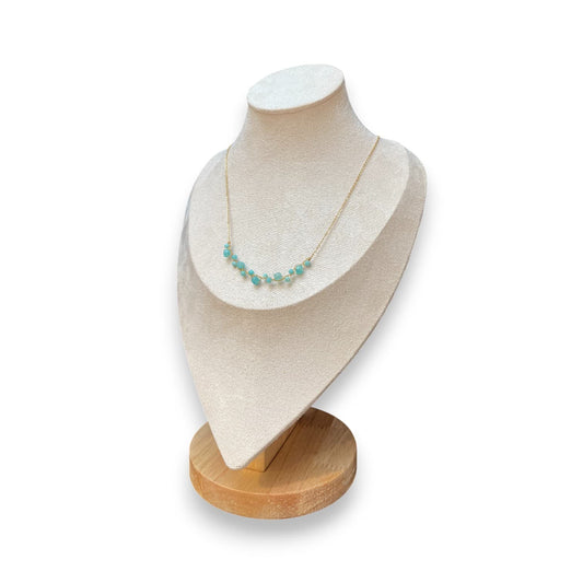 Collier Calendula – Amazonite