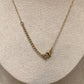 Collier Capucine – Agate bleu