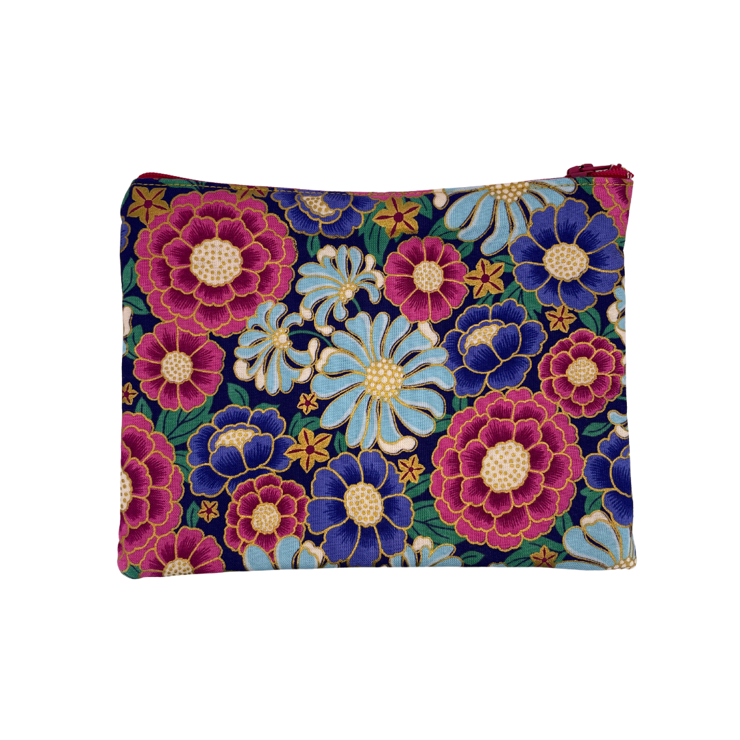 Pochette en tissu japonais - Fleur