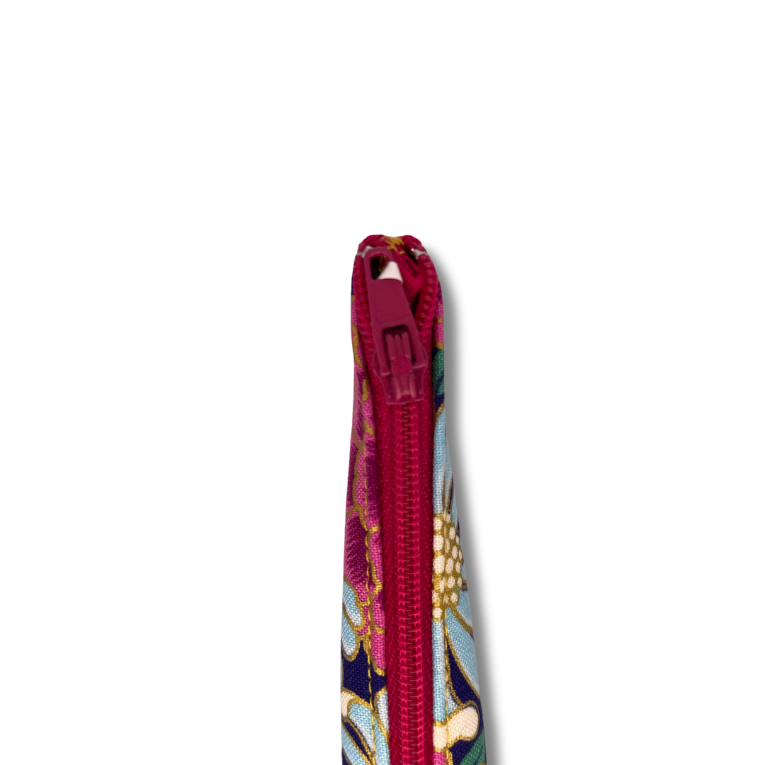 Pochette en tissu japonais - Fleur