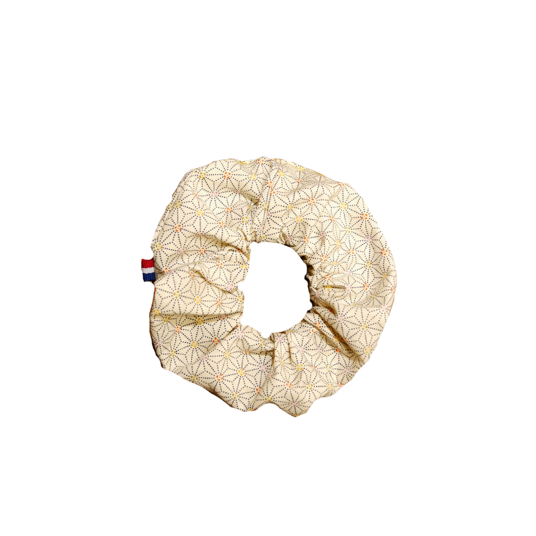 Chouchou tissu japonais - Asanoha tenten