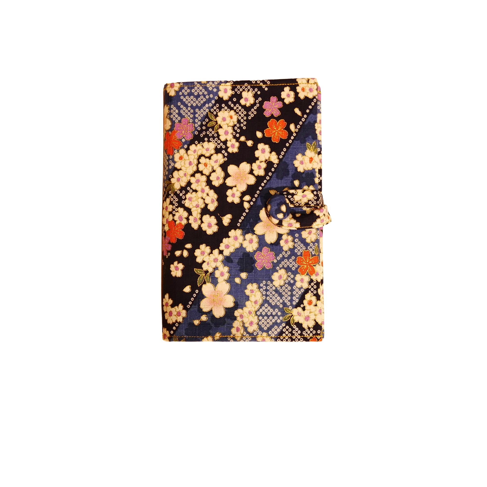 Couvre- livre en tissu japonais - Galaxie de Sakura